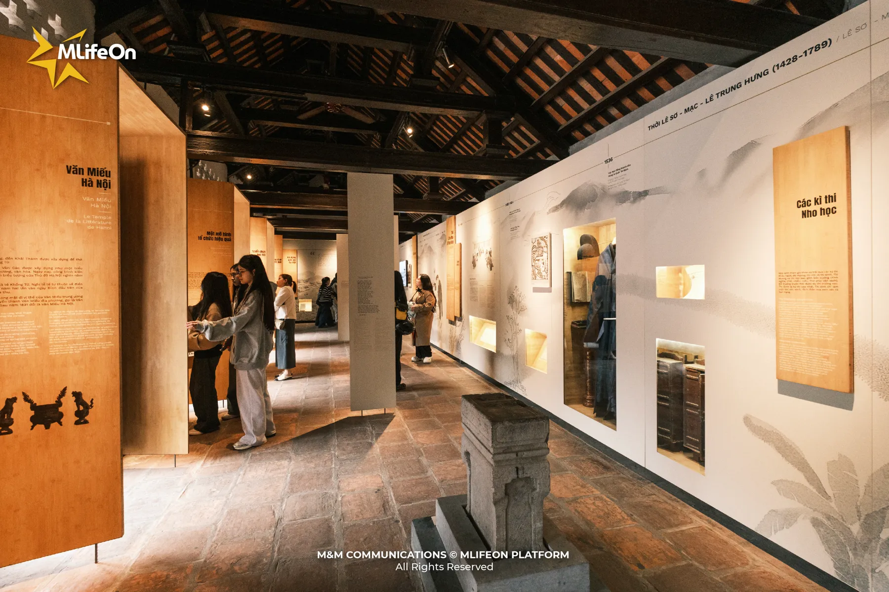 Precious documents on the history of education and imperial examinations are displayed in this renewed setting, making the heritage more accessible to the public.