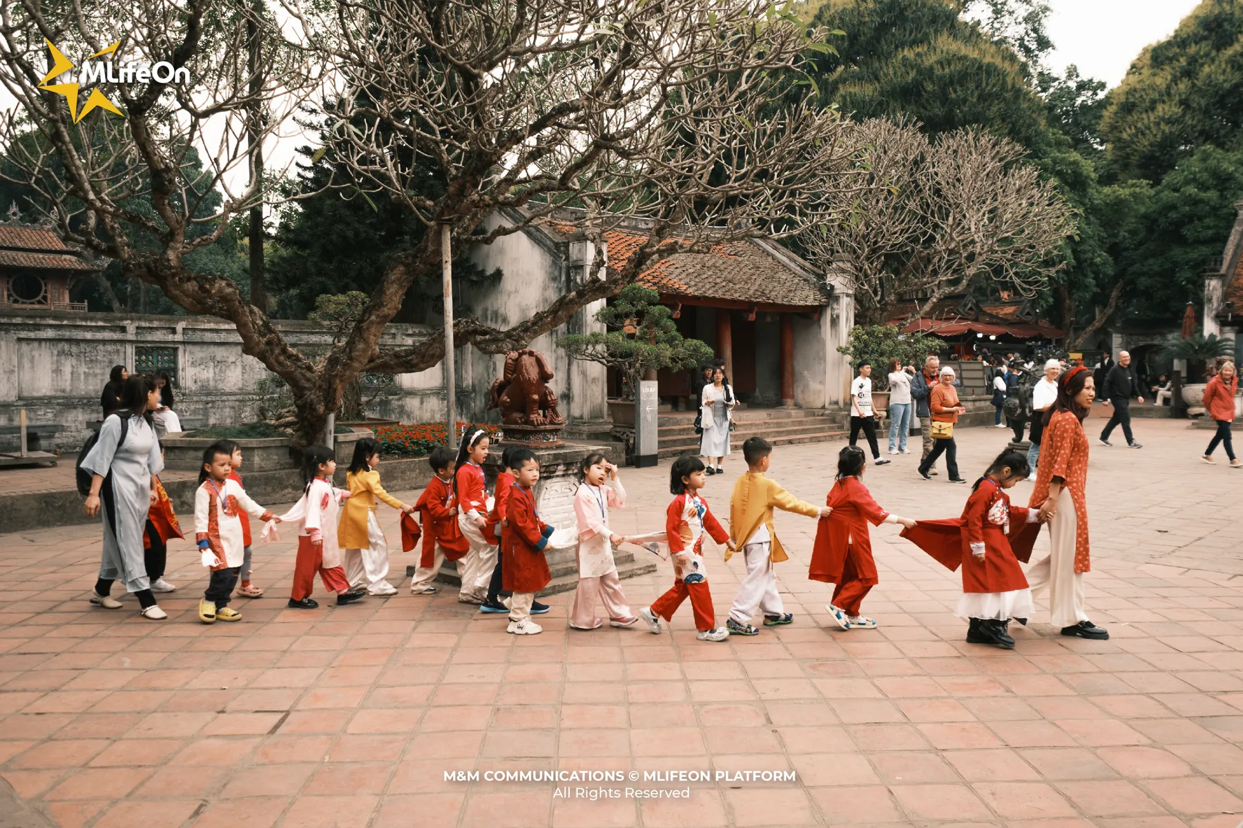 Today, the Temple of Literature is alive with a renewed spirit. Children and visitors from everywhere find memories, connection and a sense of belonging to Vietnamese culture