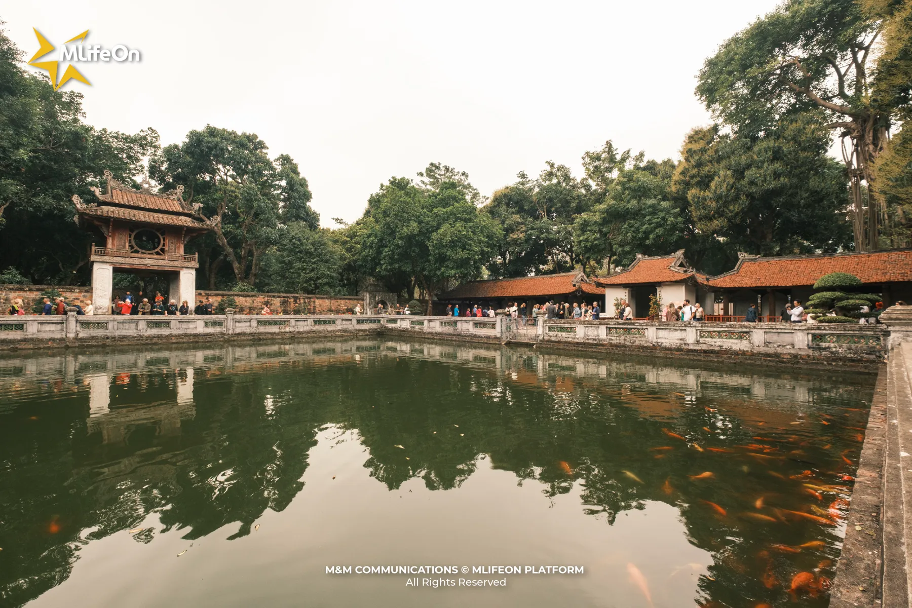 Ho Van is a serene space where visitors can slow down during their journey through the heritage complex.
