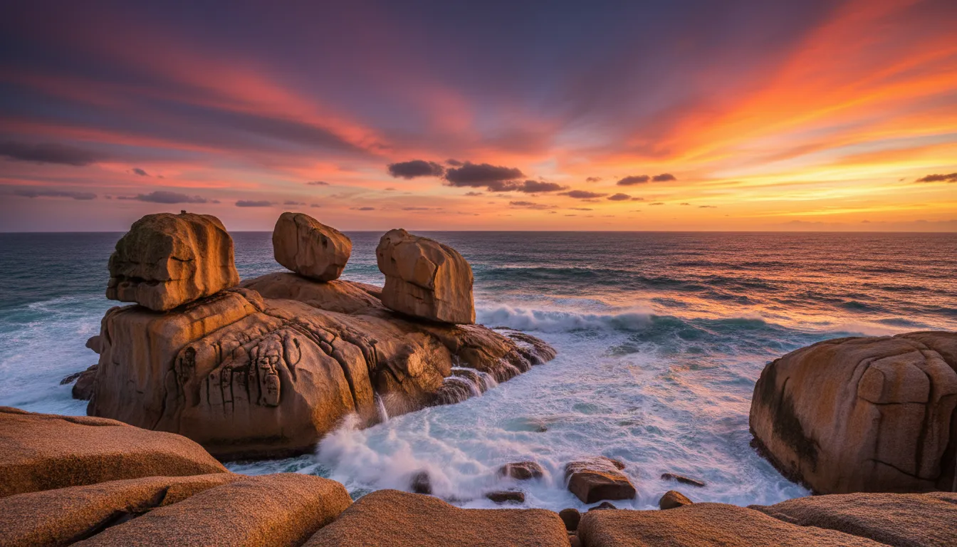 Image: A panoramic view of Kangaroo Island